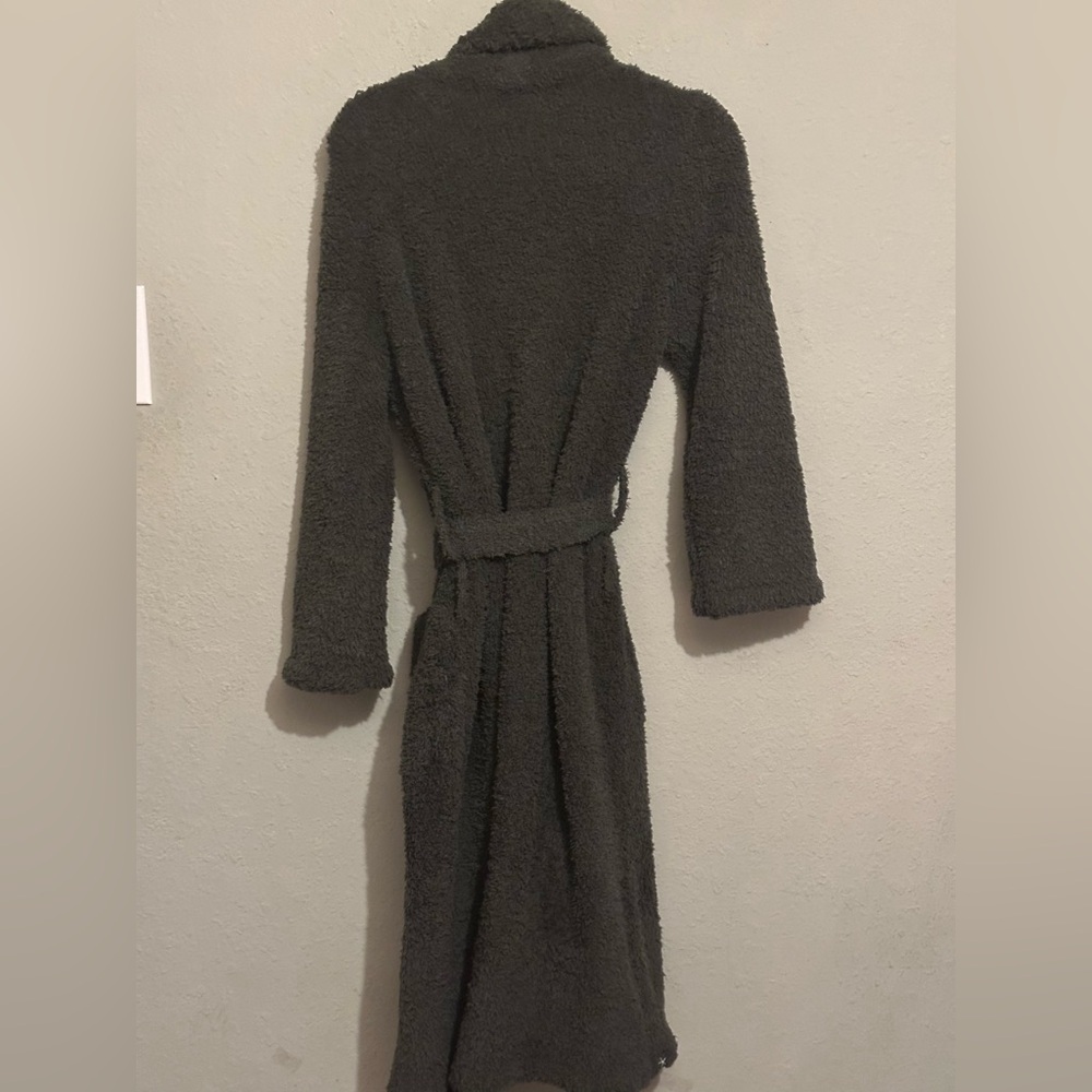 Barefoot Dreams CozyChic® Adult Robe in Dark Moss NWT - Picture 6 of 10